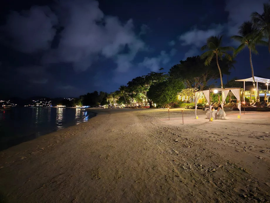 Öö Chaweng, põhjaosa