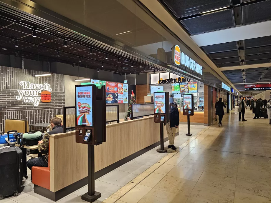 Burger King, avalik ala