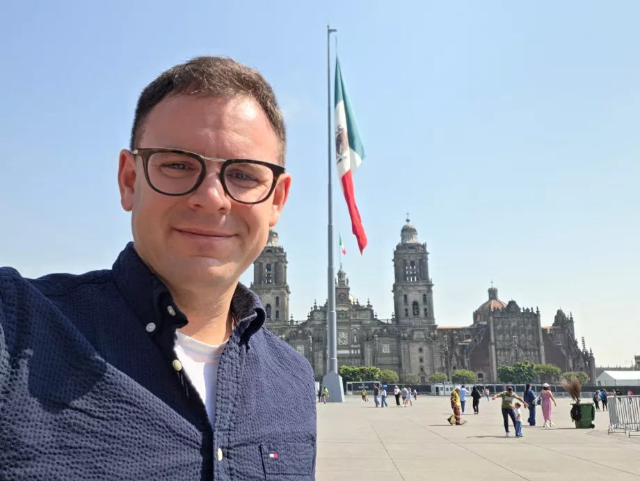 Mina Zócalo väljakul