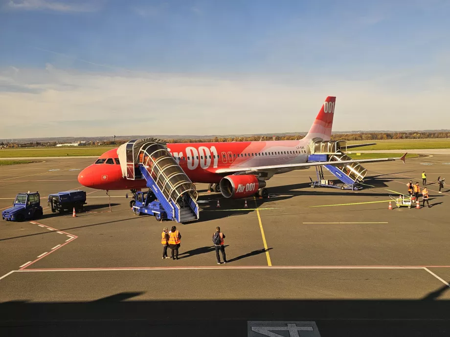 Airbus A320 Ostrava lennujaamas