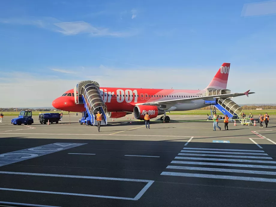 Airbus A320 Ostrava lennujaamas