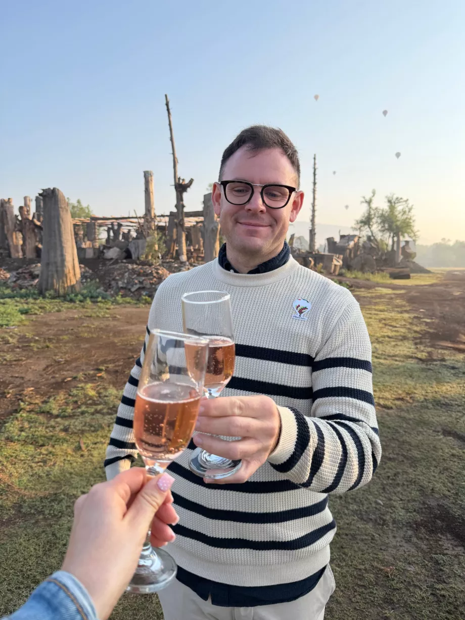 Toast pärast maandumist