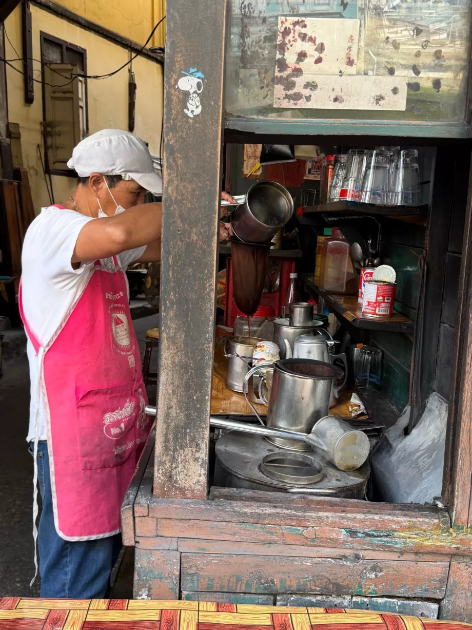 Go Café, kohvi valmistamine