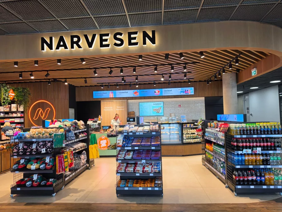Narvessen Mini-market saabuvate lendude saalis