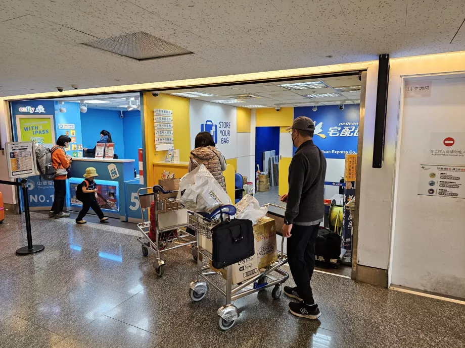 Pagasihoidla, TPE lennujaam