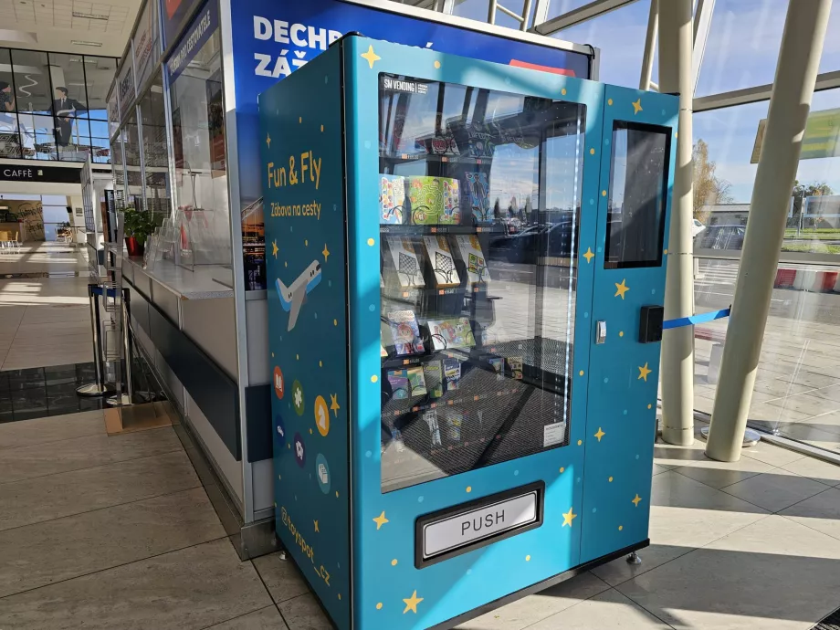 Automaat koos lauamängudega