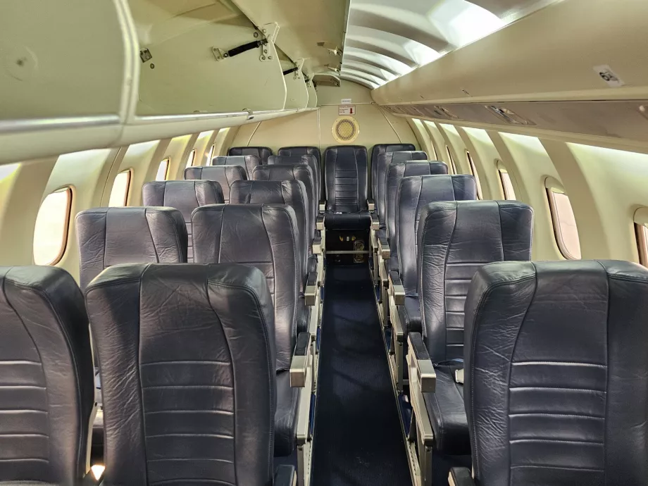 Saab 340 interjöör