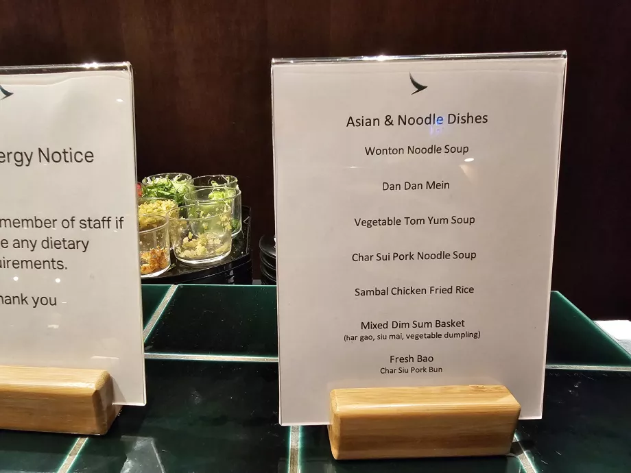 Nuudlibaar - menüü