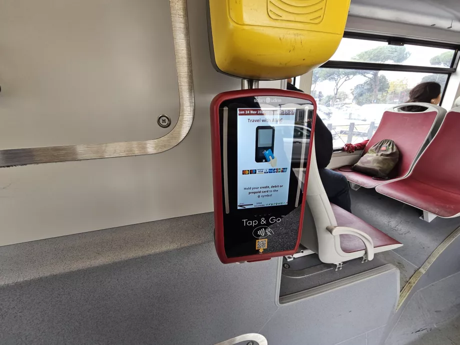 Kontaktivaba piletihindade maksmise valideerija