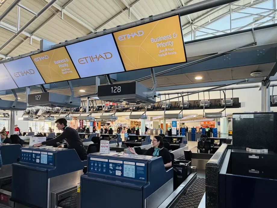 Check-in äriklassile