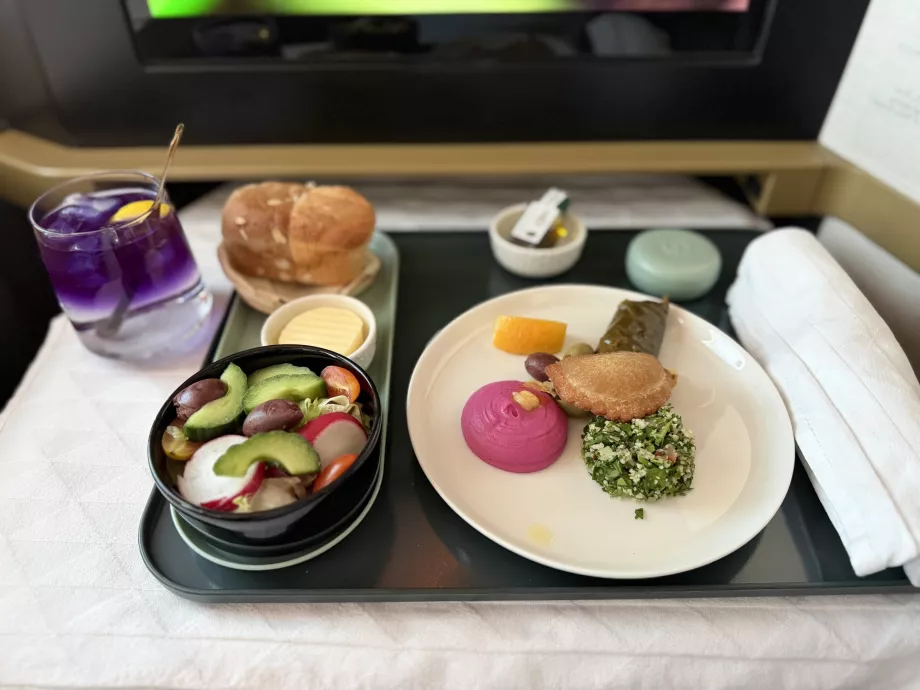 Araabia mezze ja Butterfly Effecti jook