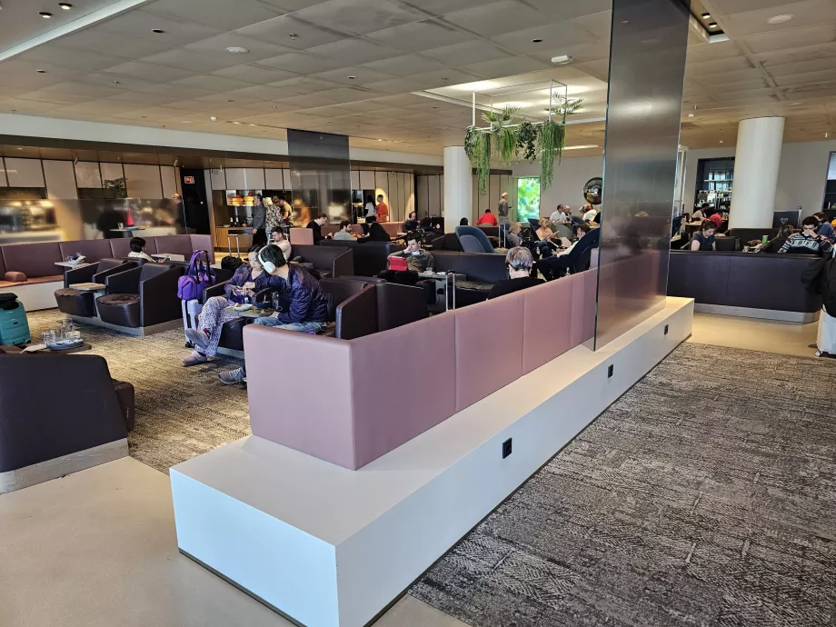 Aspire Lounge üldine keskkond