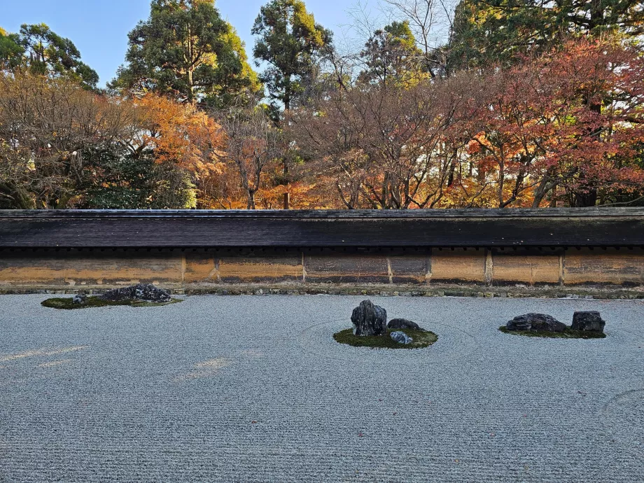 Ryoan-in tempel, zen-aed