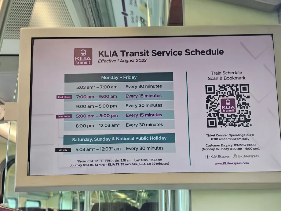 Sagedus KLIA Transit