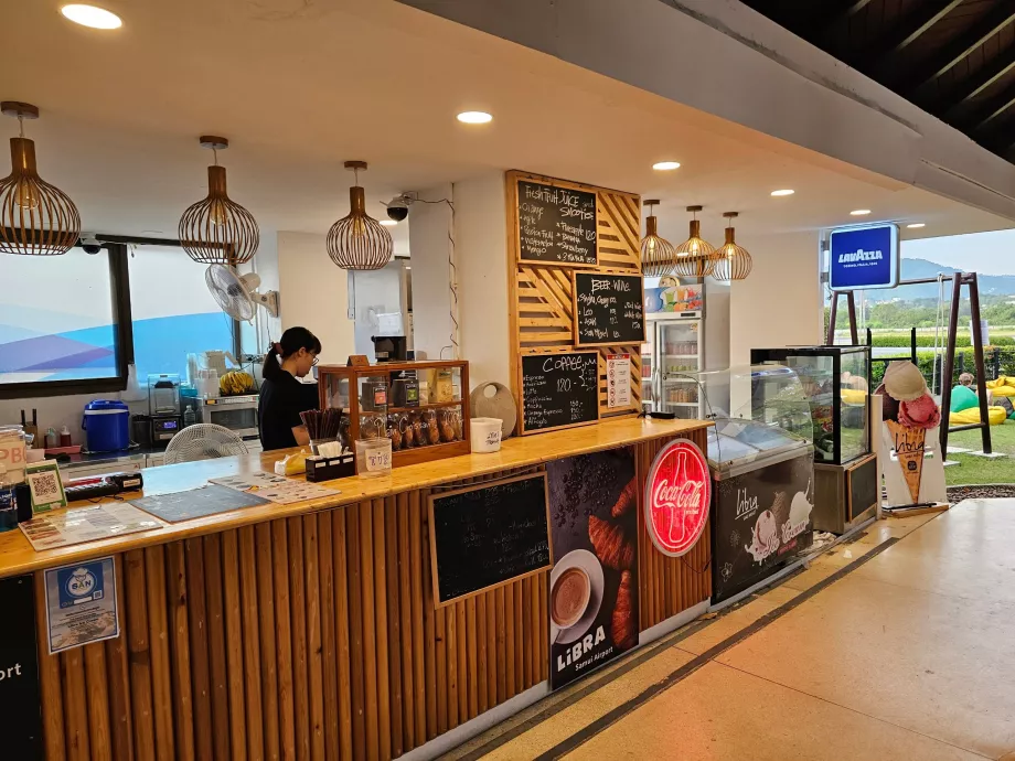 Kohvikud ja restoranid, rahvusvaheline sektsioon, transiidiala