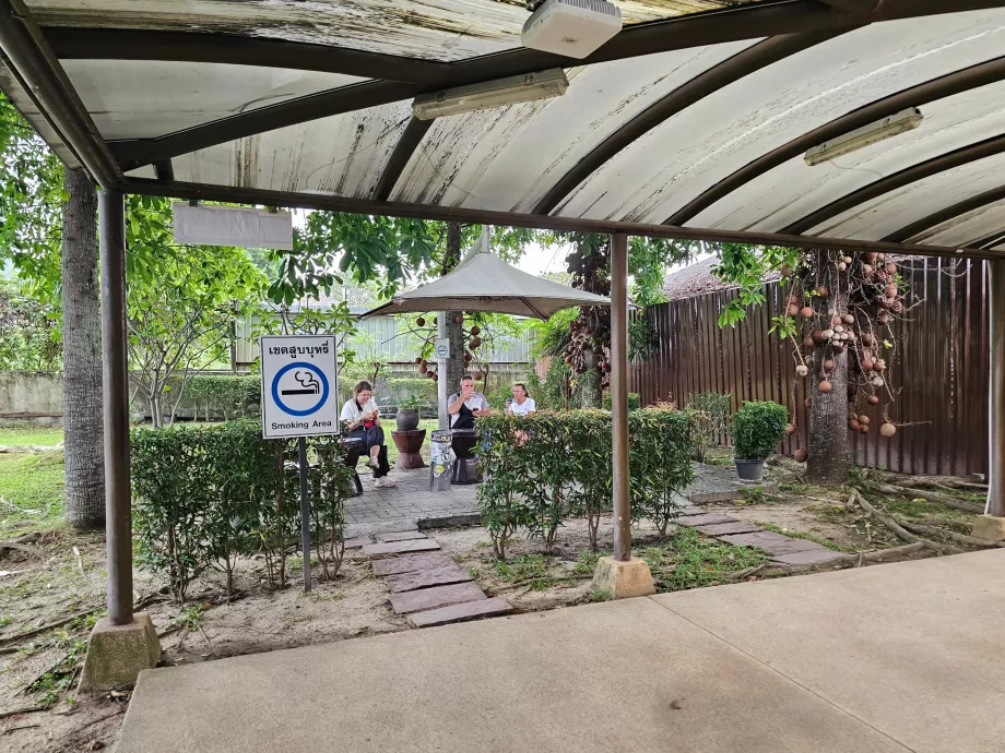 Suitsetamisnurk, transiitala, rahvusvaheline sektsioon