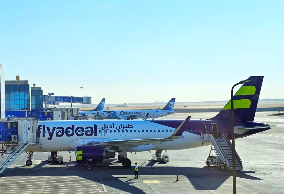 Airbus A320 Flyadeal Kairo lennujaamas
