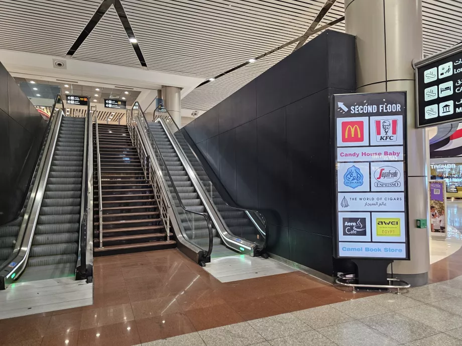 Toidukoht, transiidiosa, terminal 2