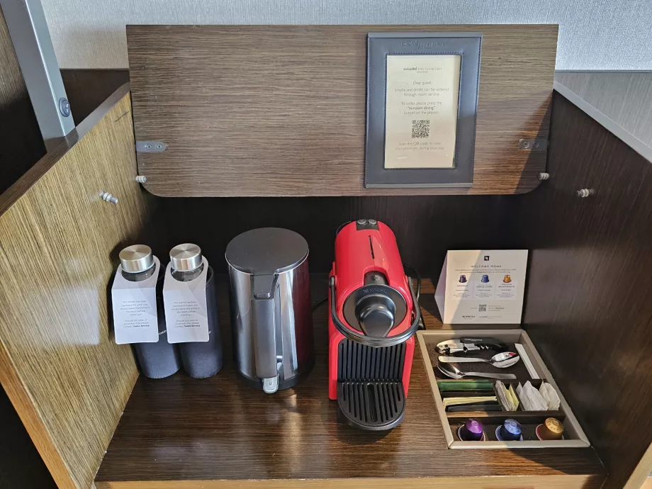 Tasuta kohvimasin ja vesi