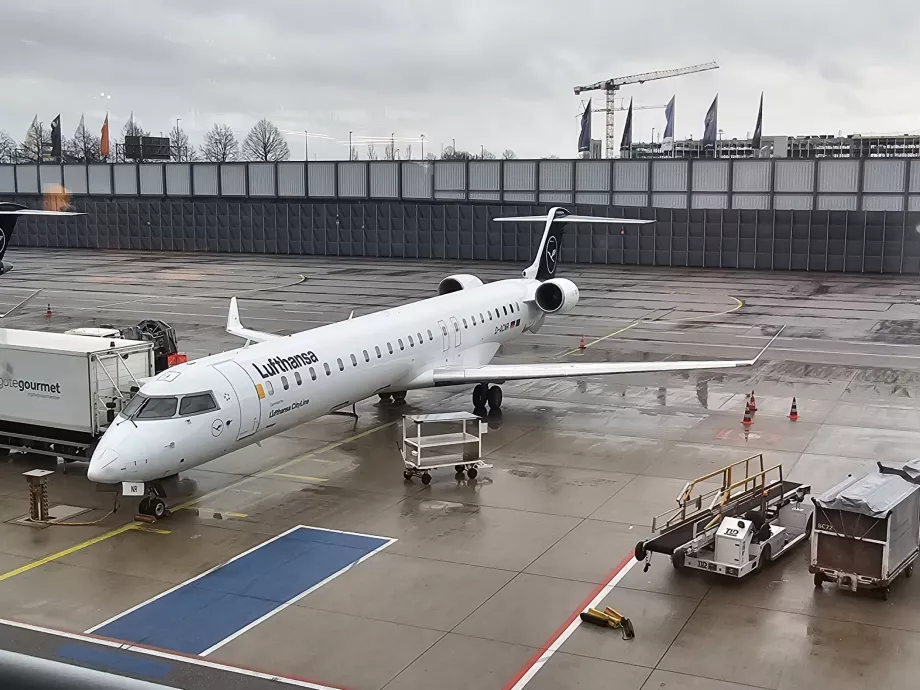 Minu lennuk Müncheni stendil