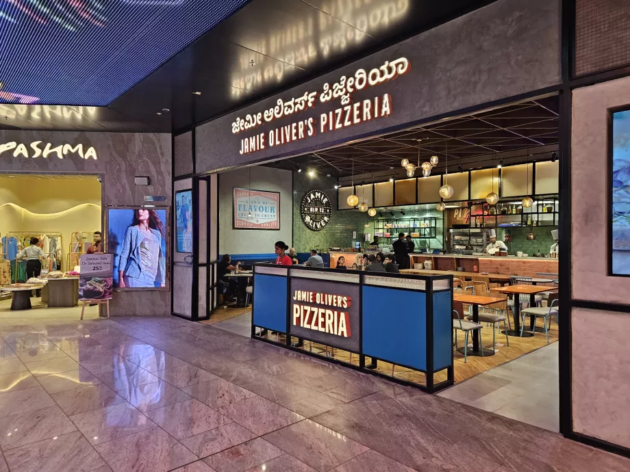Jamie Oliveri pitsarestoran, 2. terminal, transiiditsoon