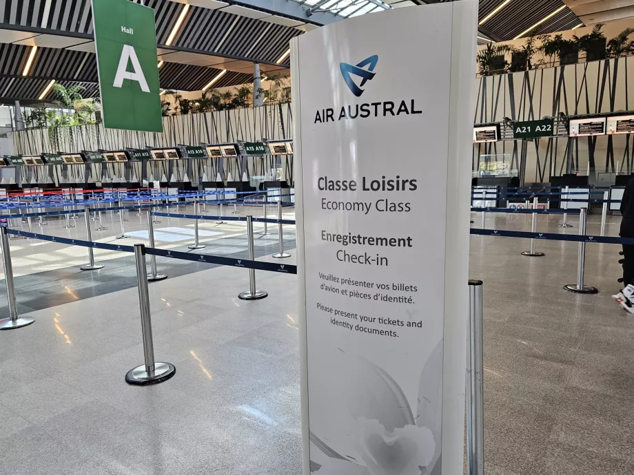 Air Australi lennule registreerimine