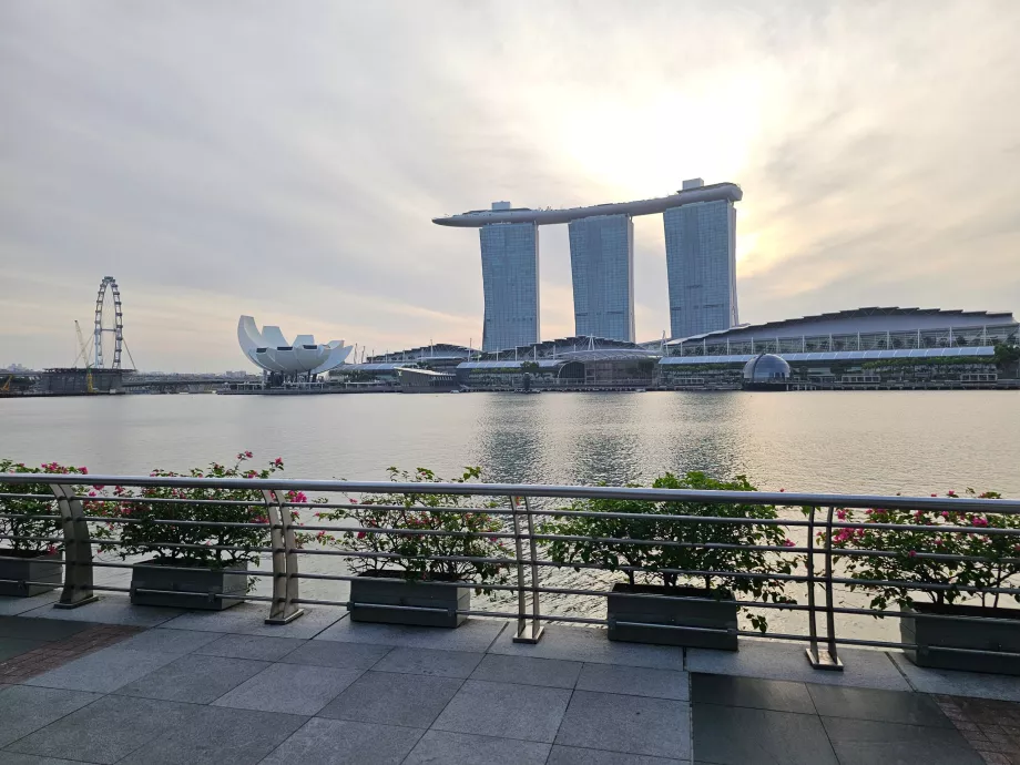 Fullerton Bay promenaad
