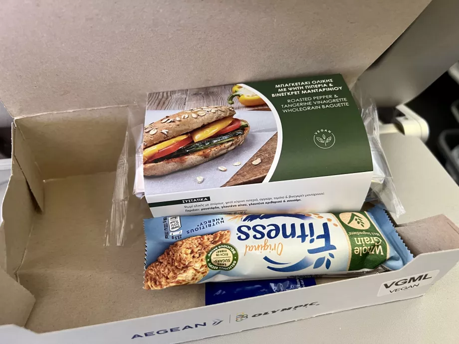 Aegean Airlines'i toitlustamine