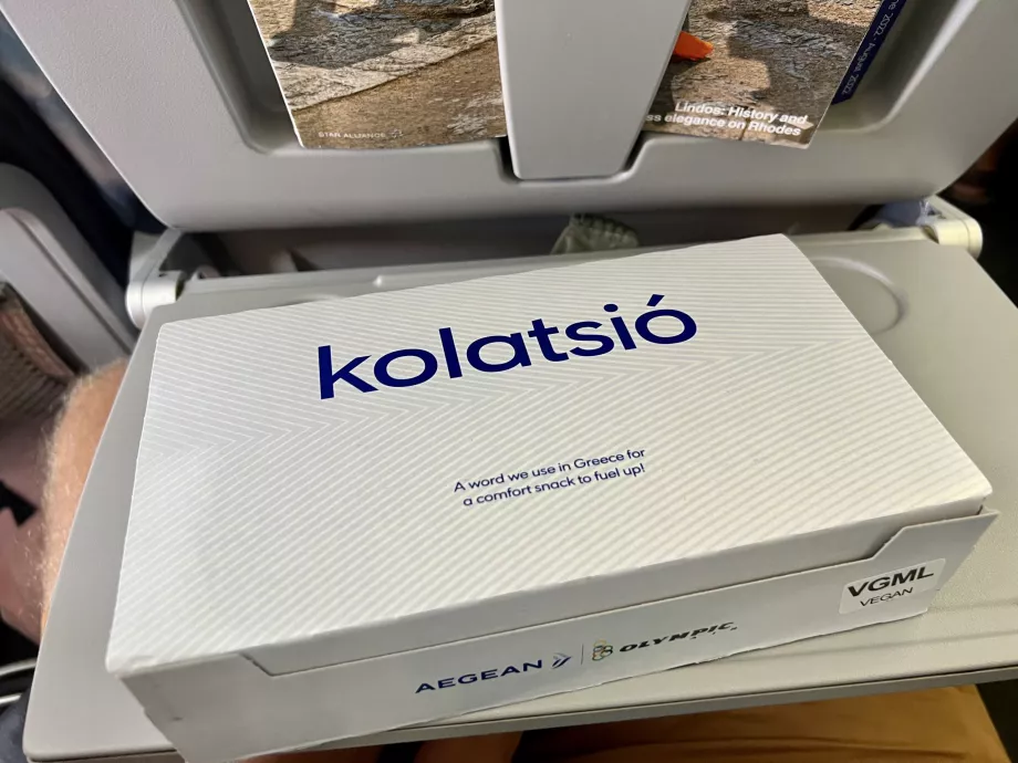 Aegean Airlines'i toidupakend