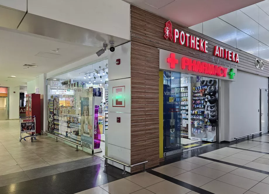 Apteek, üldkasutatav ala, terminal 2