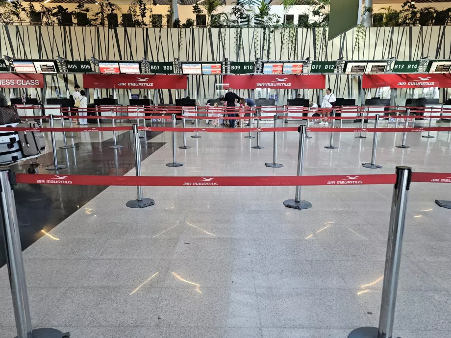 Lennule registreerimine Air Mauritius