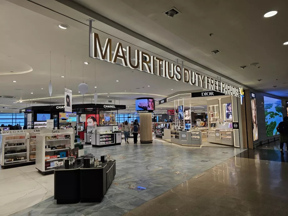 Duty Free Shop, Mauritiuse lennujaam