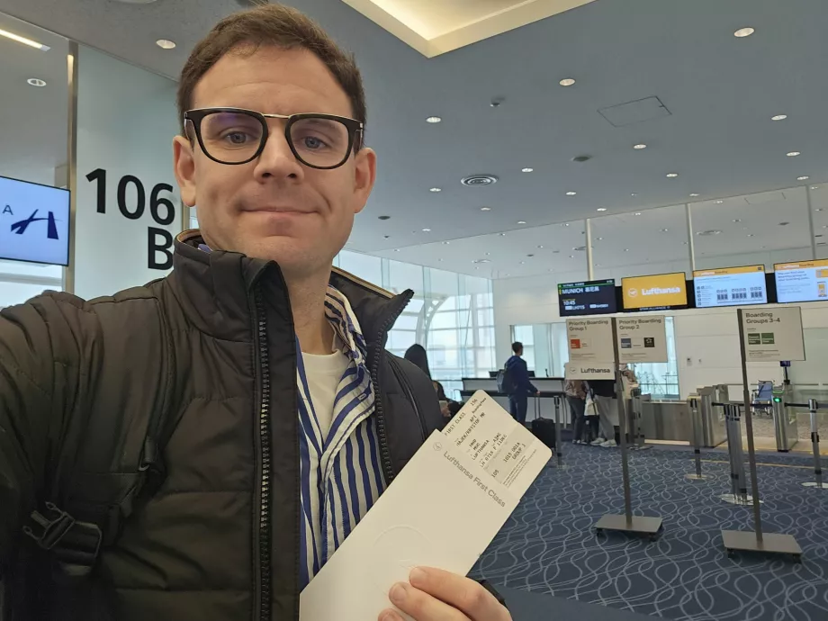 Mina esimese klassi pardakaardiga