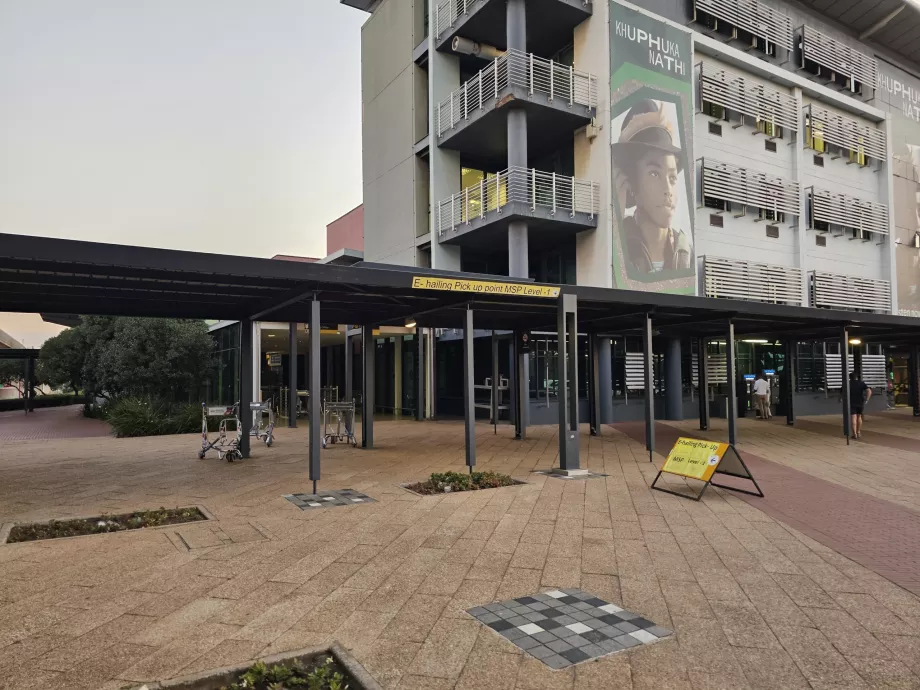 Uberi ja Bolti pealevõtmiskoht