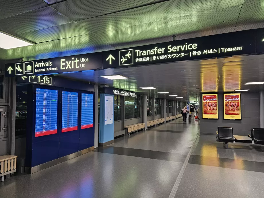 Transfeer Helsinki Airport, Helsingi lennujaam