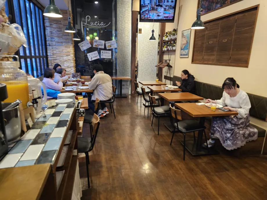 Hommikusöök - pizzeria Lucia