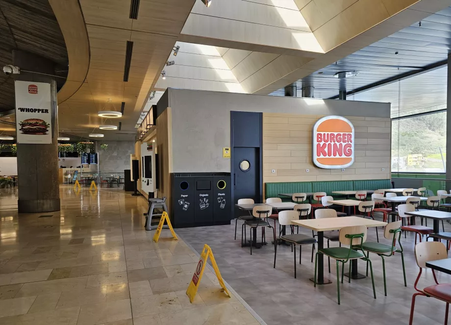 Burger King pärast turvakontrolli