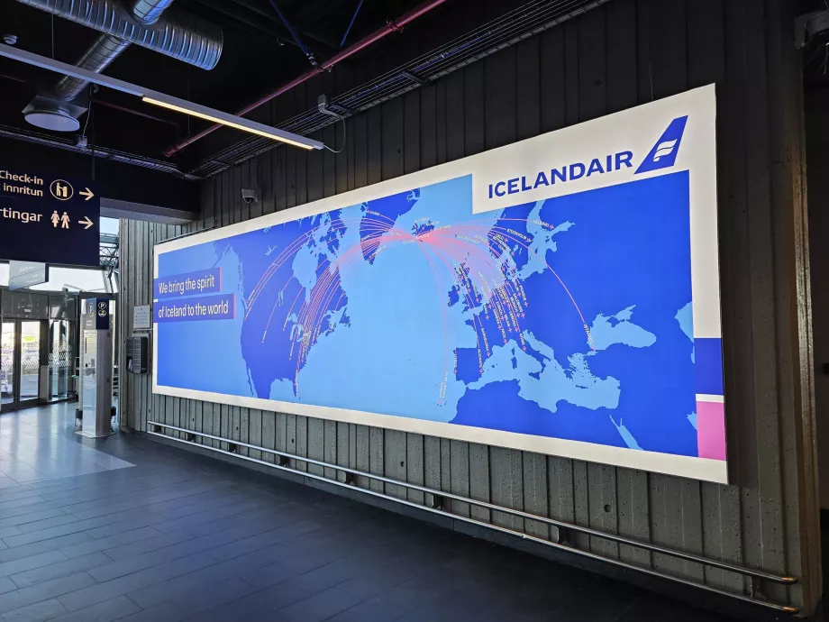 Icelandairi sihtkoha kaart