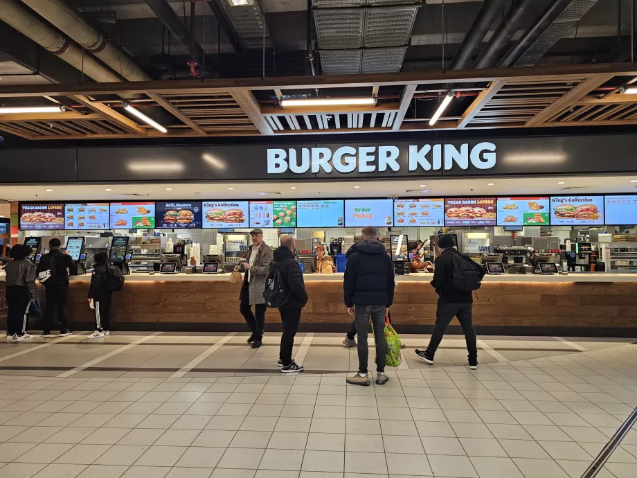 Burger King, AMSi lennujaam