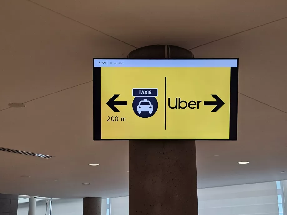 Juhised takso / Uberi juurde