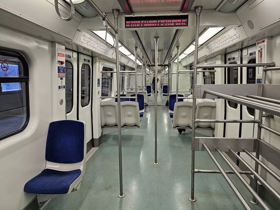 Metro interjöör