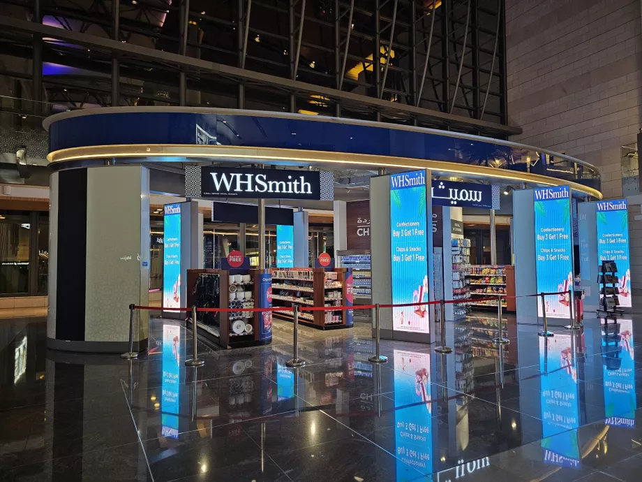 WHSmith, saabumised, avalik osa