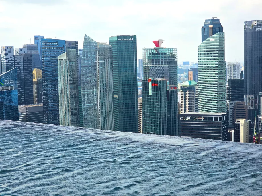 Marina Bay Sands'i lõpmatu bassein