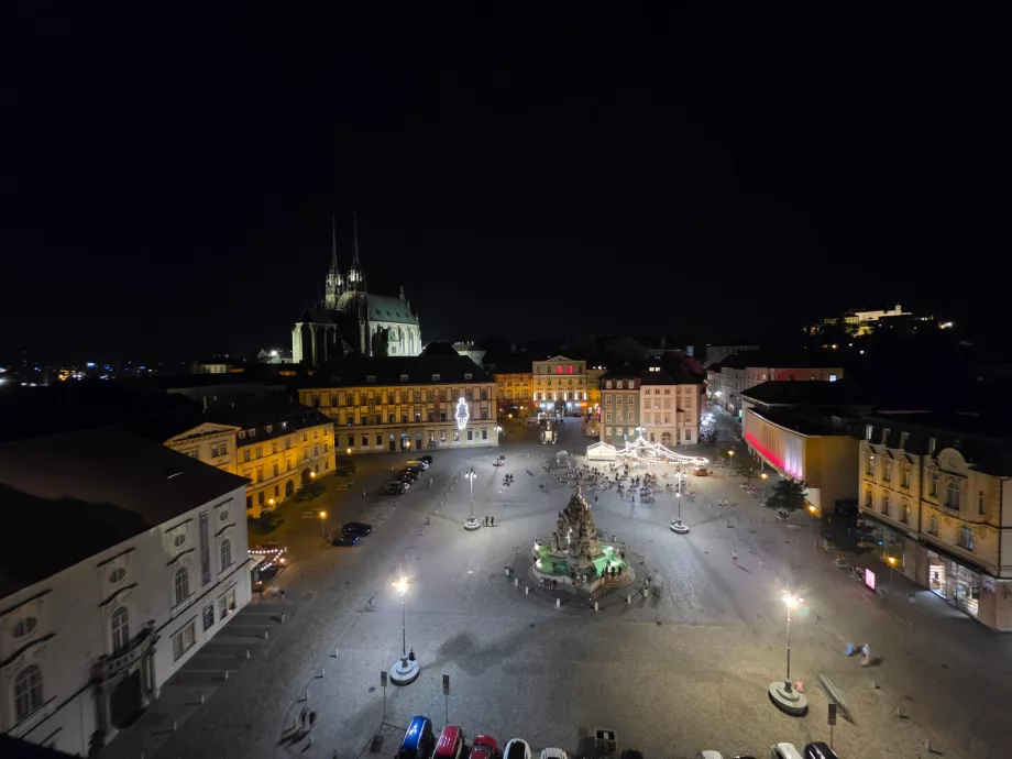 Öine vaade Zelný trhi tornist