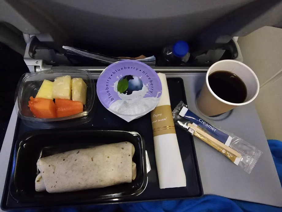Hommikusöök KLM-i kauglennul