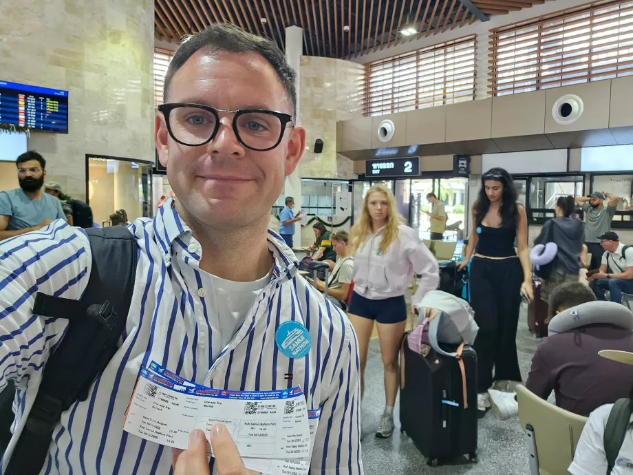 Mina koos piletitega bussitransfeer + paat Koh Samuile