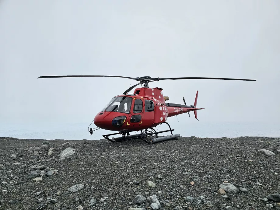 Helikopter liustikul