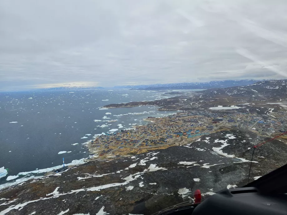 Ilulissat helikopterist