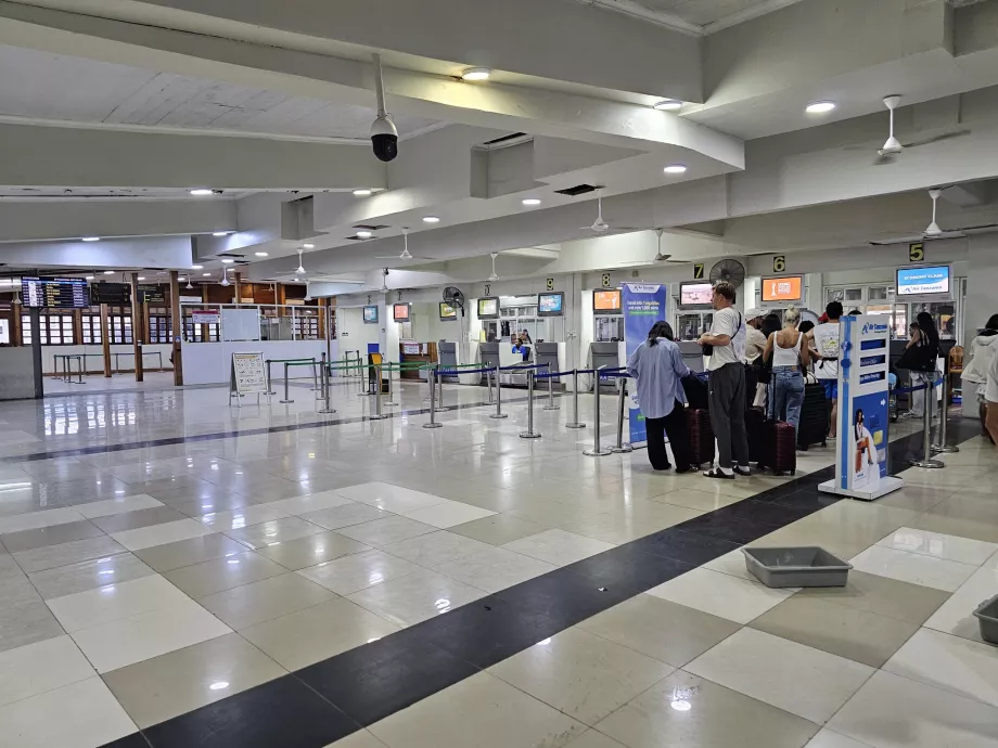 Terminal 2A, lennule registreerimise letid