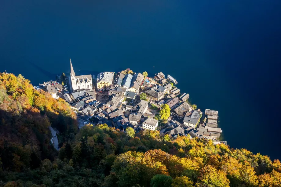 Hallstatt, vaadatuna Skywalkilt